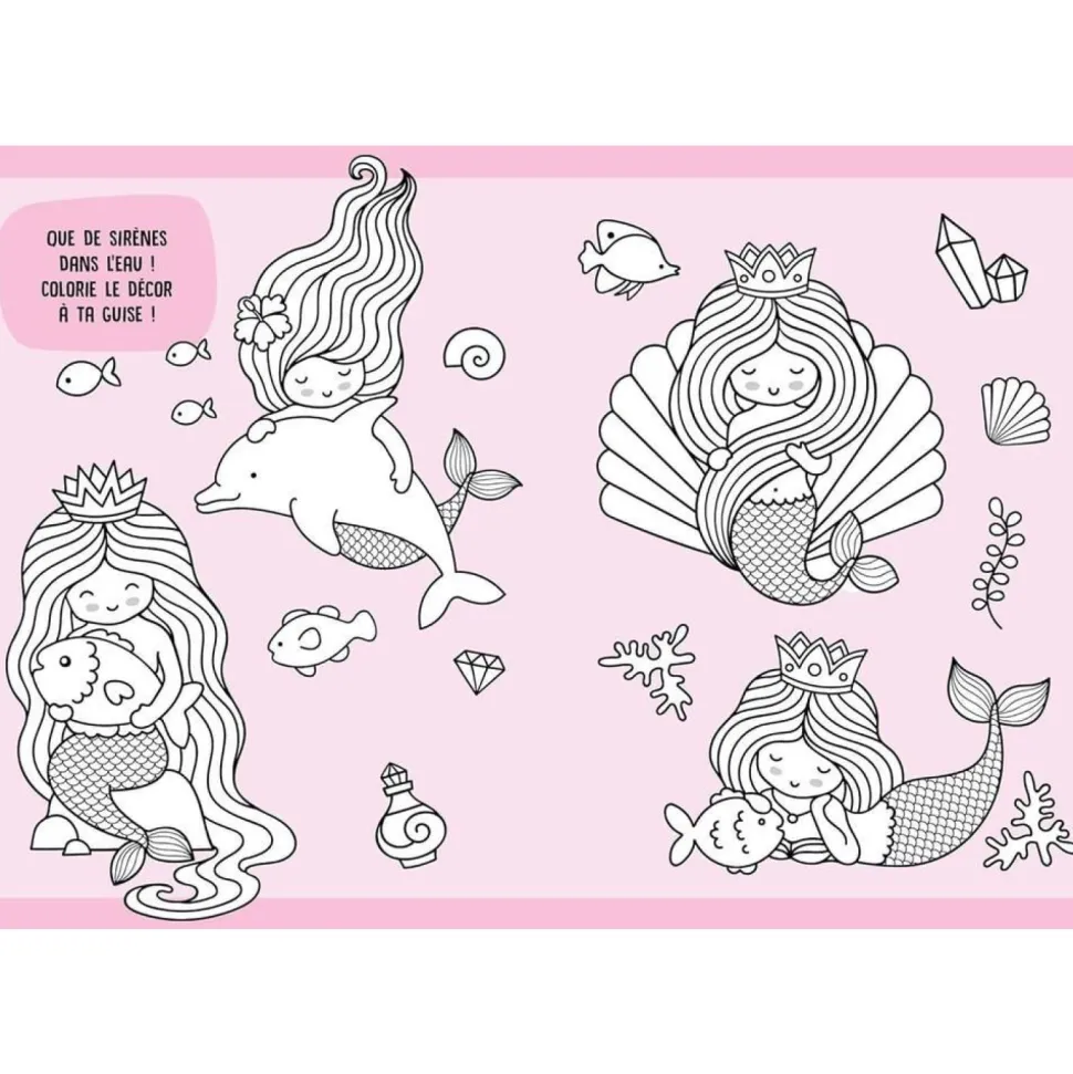 Coffret Méga Arts et crafts - Les Sirènes