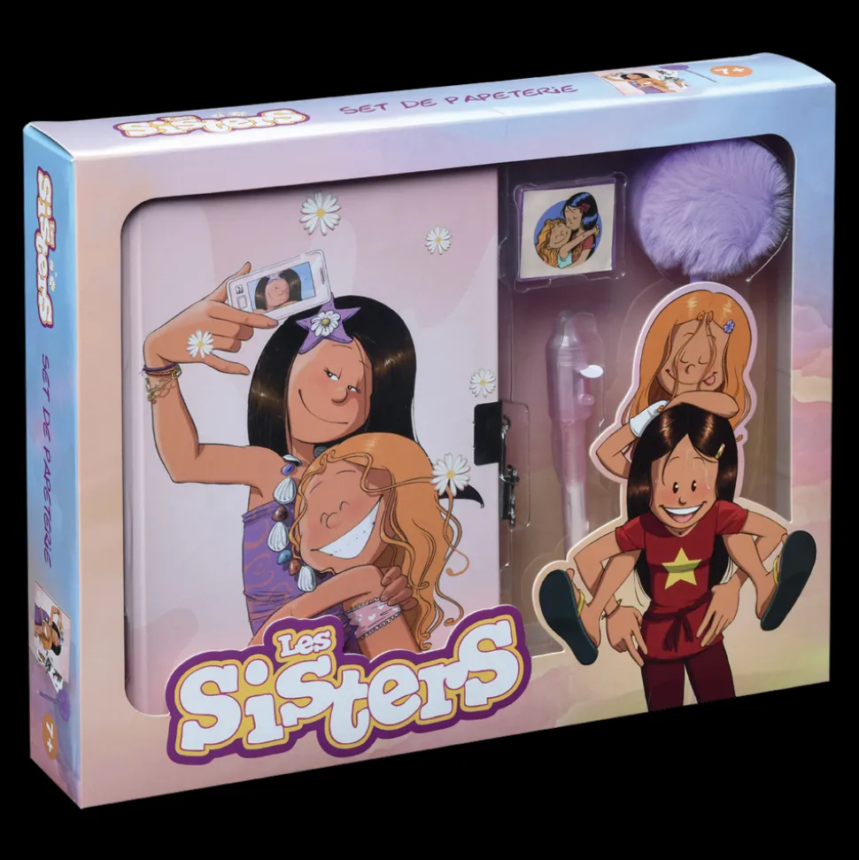 Coffret papeterie Les Sisters