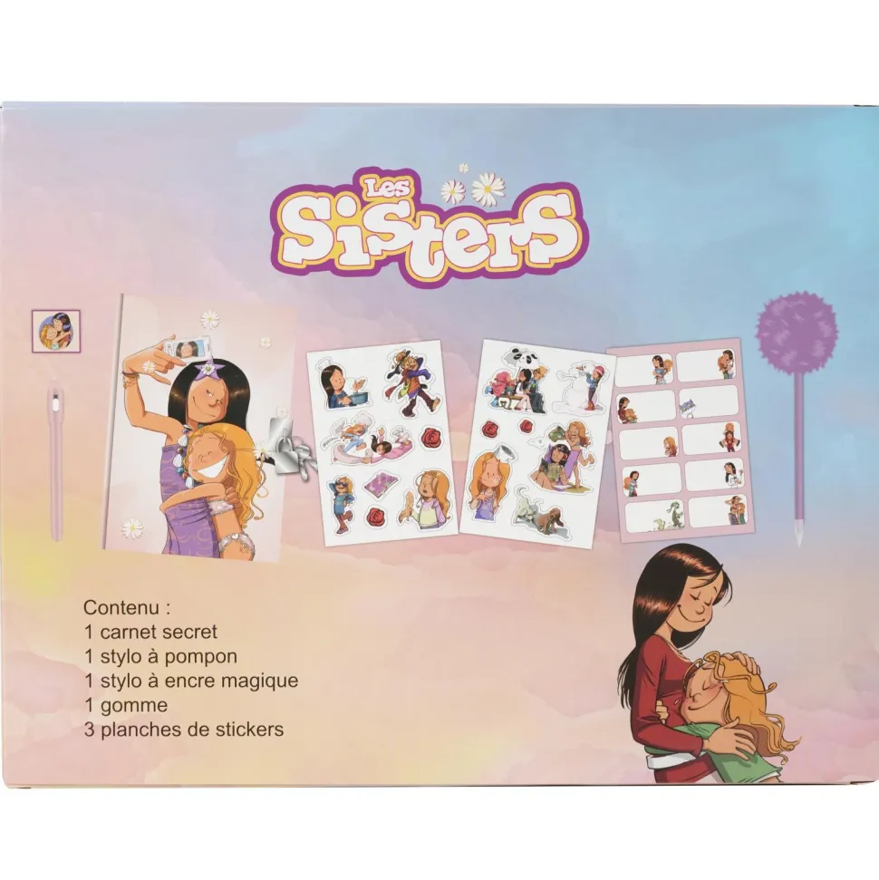 Coffret papeterie Les Sisters