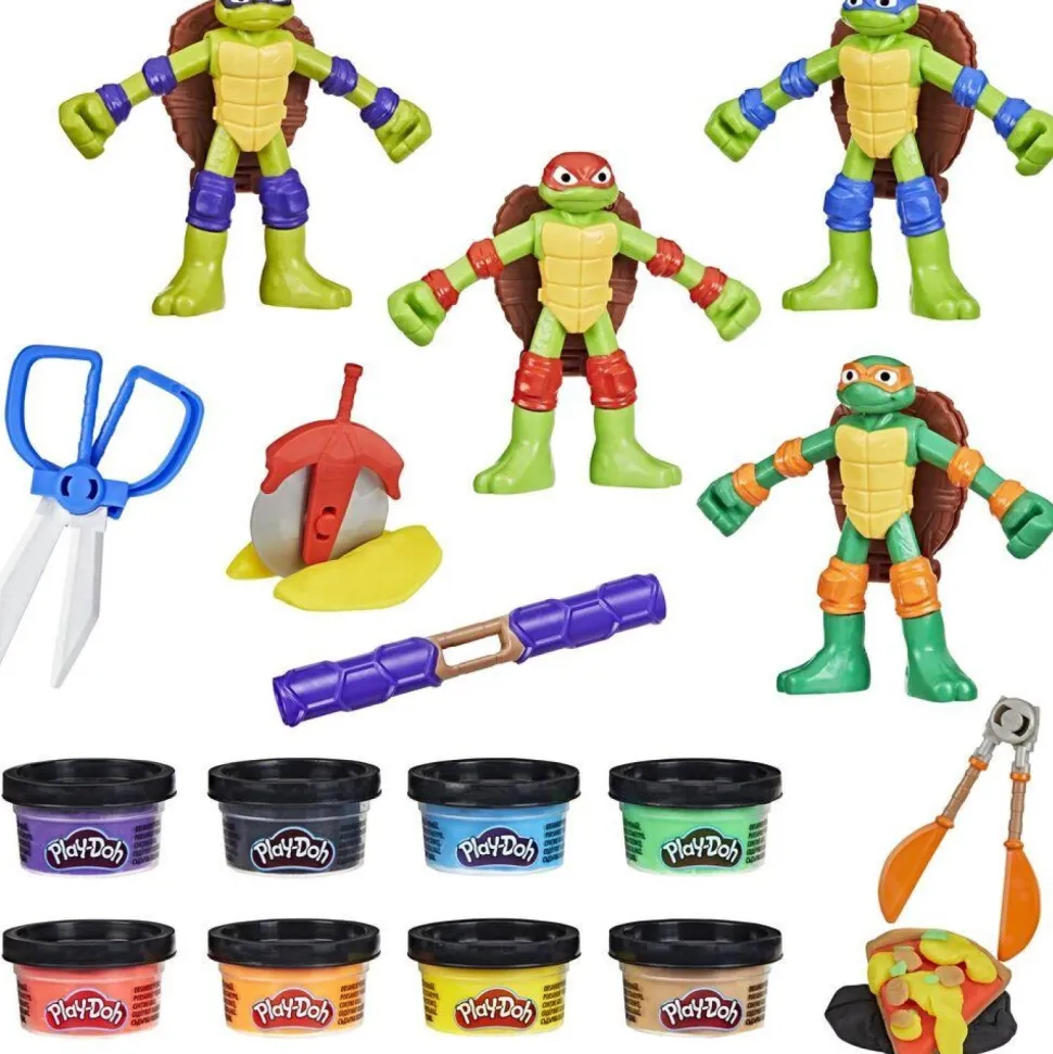 Coffret Play-Doh Tortues Ninja Créations Cowabunga