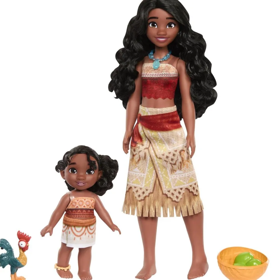 Coffret poupée Vaiana des 2 sœurs