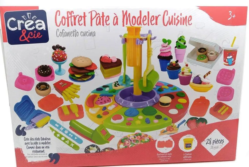 Coffret Pâte À Modeler Cuisine Créatif