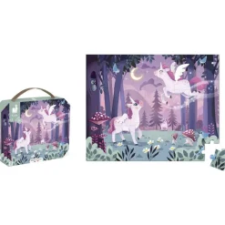 Coffret puzzles 54 pièces Licorne