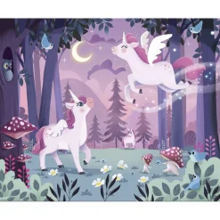 Coffret puzzles 54 pièces Licorne
