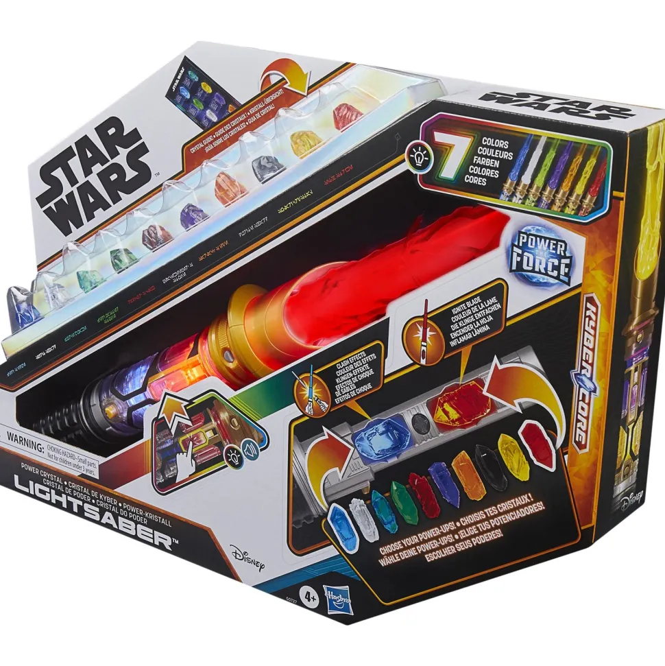 Coffret sabre laser cristal kyber - Star Wars