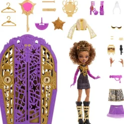 Coffret secrets Monster High Clawdeen Saison 6 Hautlywood mysteries
