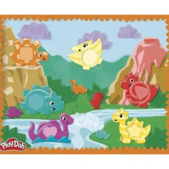 Coffret Starters Play-Doh Dino des formes et couleurs