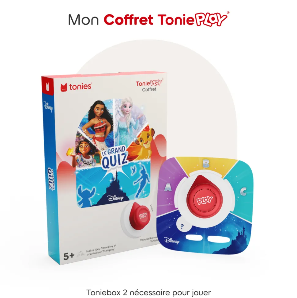 Coffret Tonieplay - Le grand quizz Disney