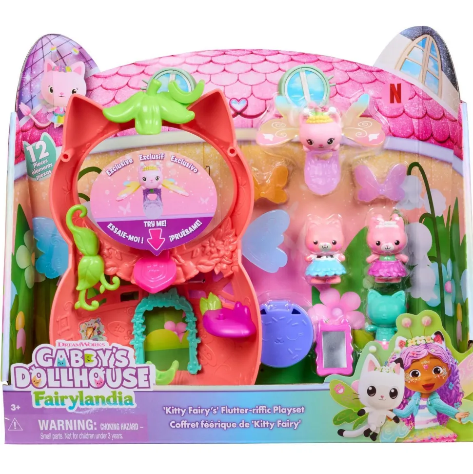 Coffret transformaton poupée féérique - Gabby et la Maison Magique Fairylandia