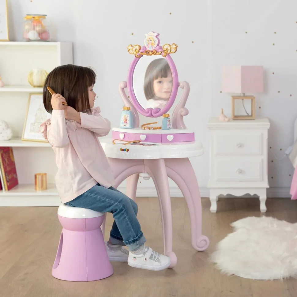 Coiffeuse 2 en 1 Disney princesses
