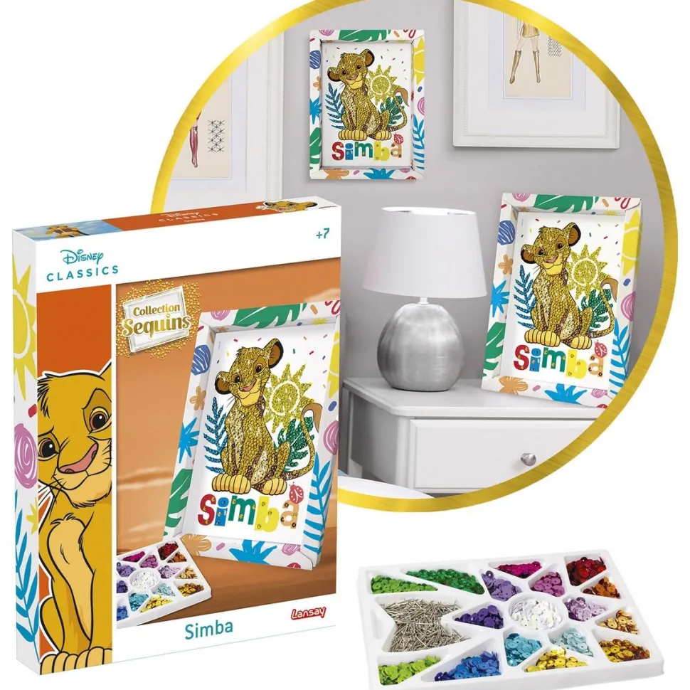 Collection sequins Simba - Le Roi Lion