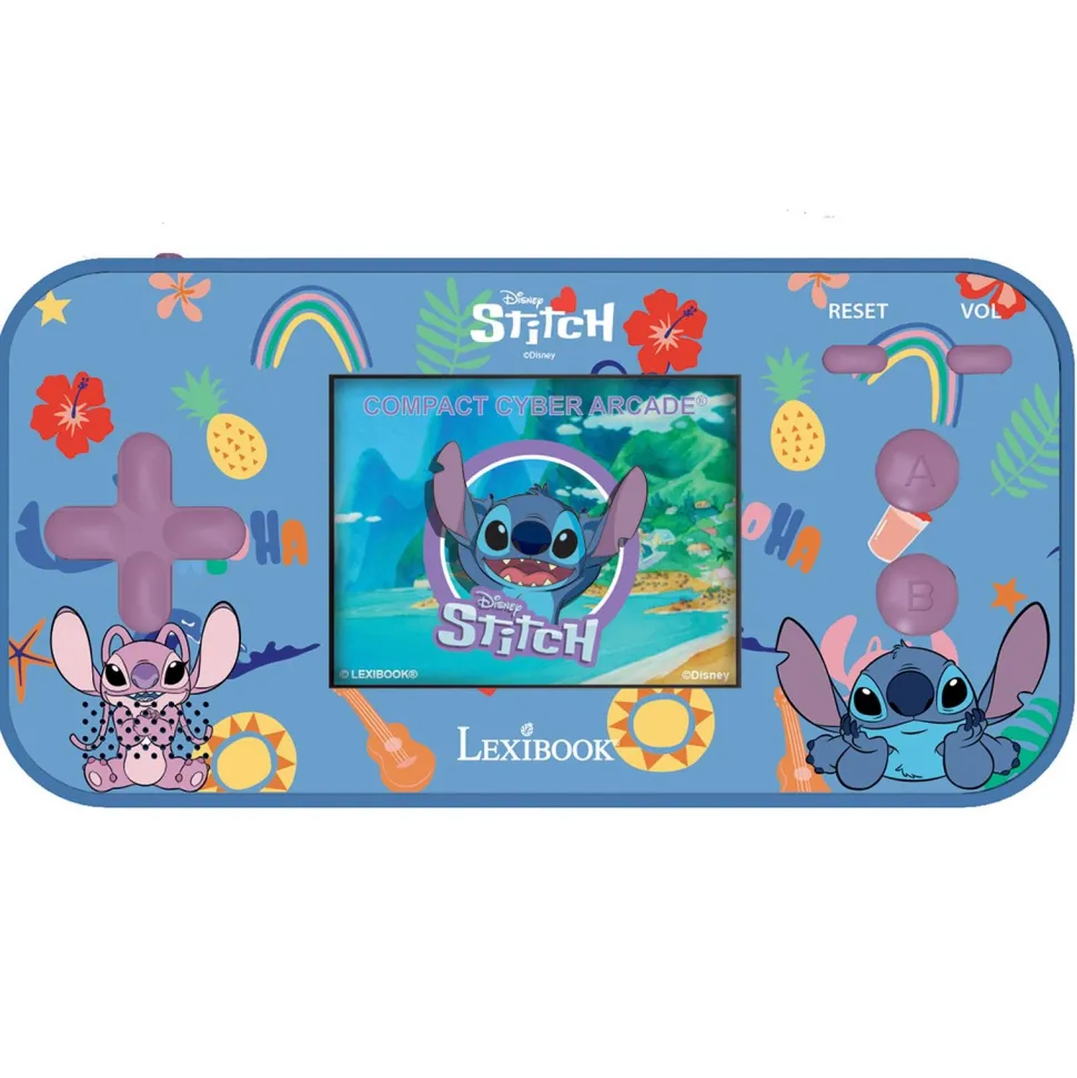 Console portable Compact Cyber Arcade 150 jeux Stitch