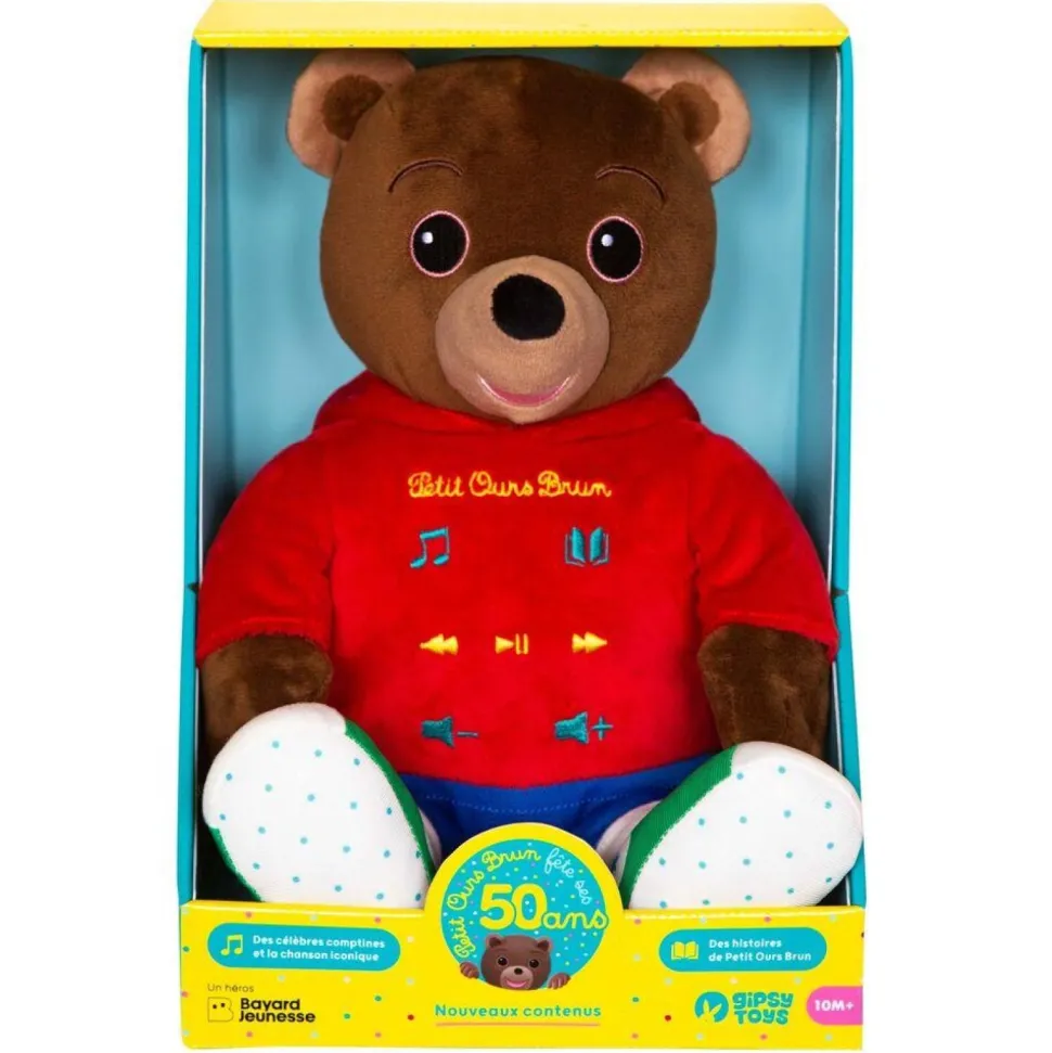 Conteur d'histoires Petit ours brun - 50 ans