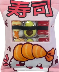 Coussin Kawai - 6 mini sushi