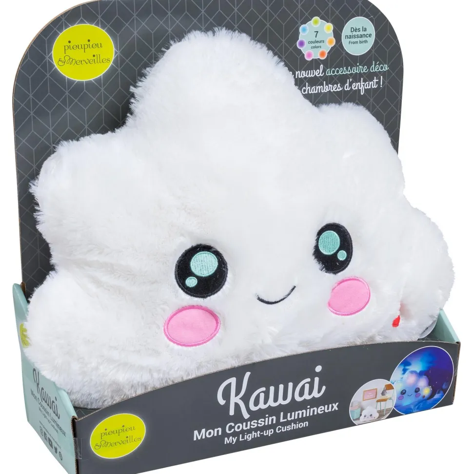 Coussin nuage lumineux