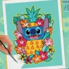 CreArt Peinture aux numéros Stitch ananas 24x30 cm