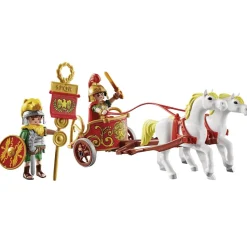 César avec char et chevaux Playmobil Astérix 71543