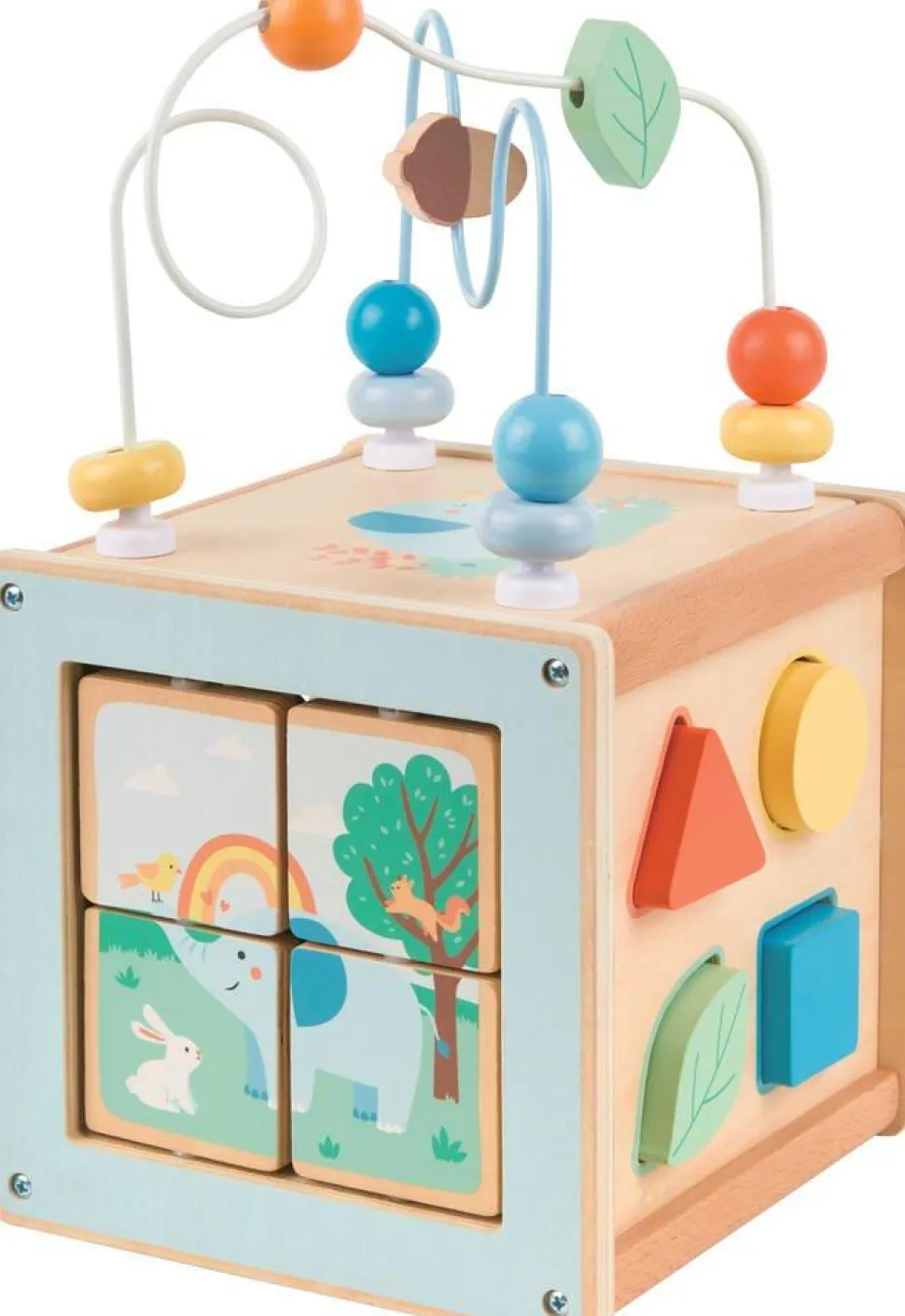 Cube D'activités En Bois - L'atelier Du Bois