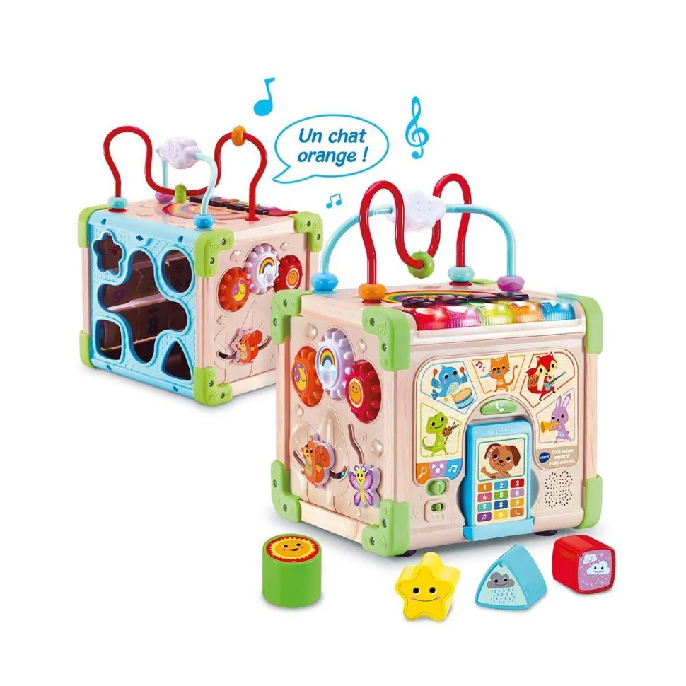 Cube nature interactif multi-activités