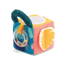 Cube Tissu feuilles