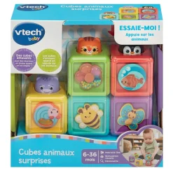 Cubes animaux surprises Vtech Baby