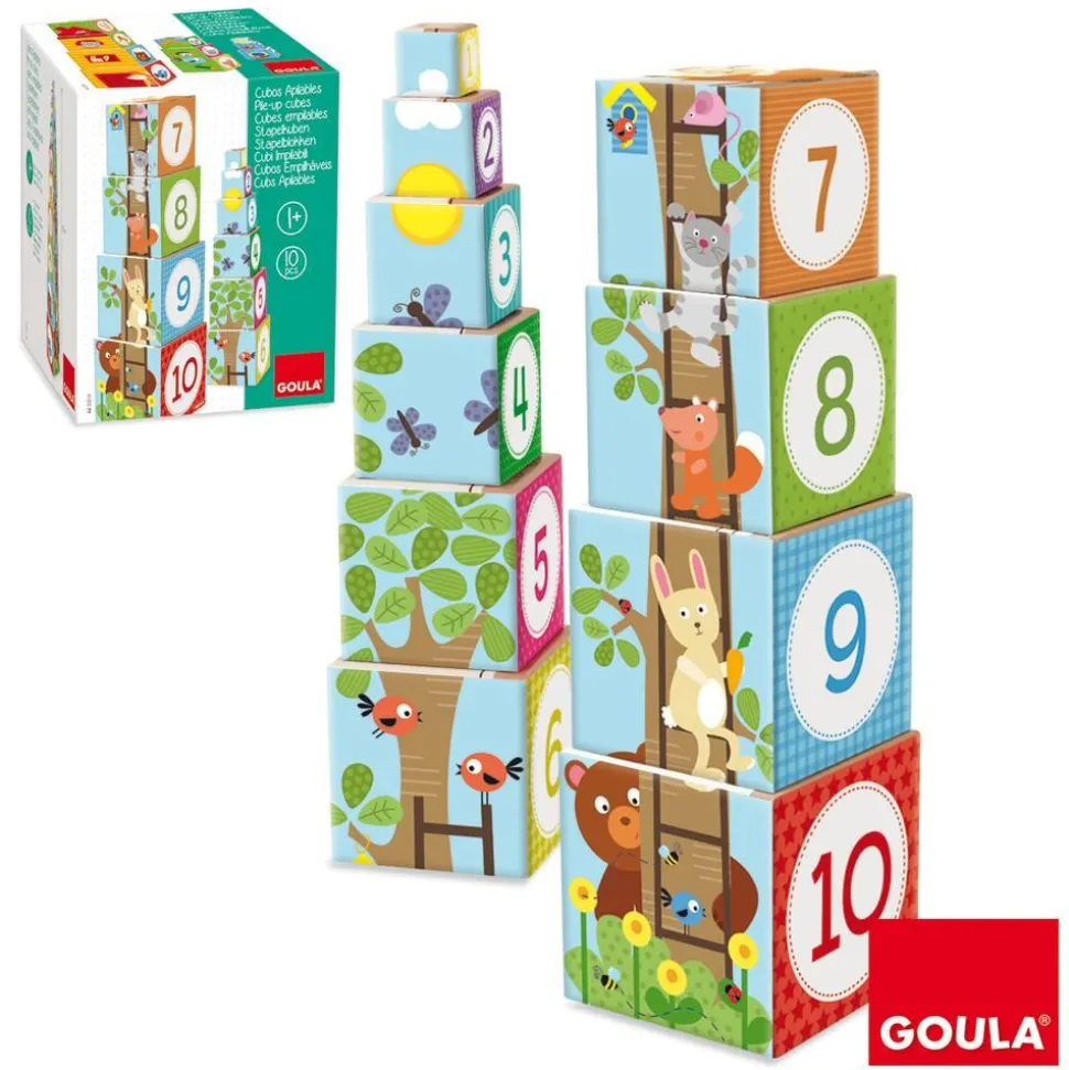 Cubes Empilables De La Forêt Goula