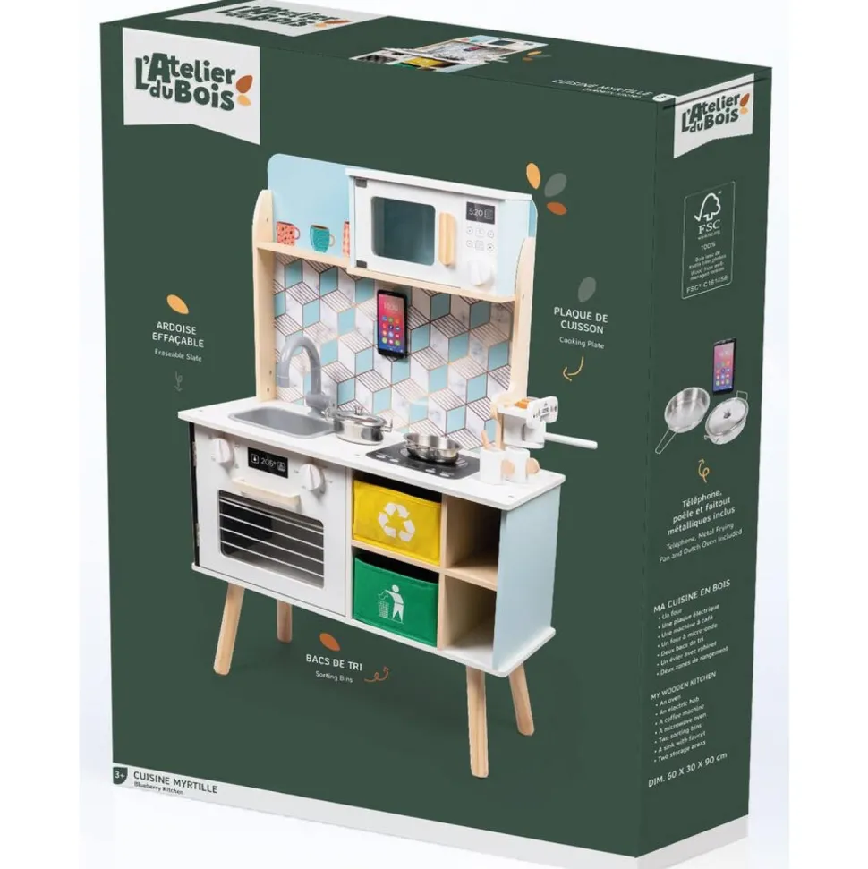 Cuisine en bois Myrtille