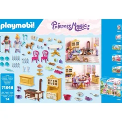 Cuisine royale avec patisseries Playmobil Princess Magic 71848