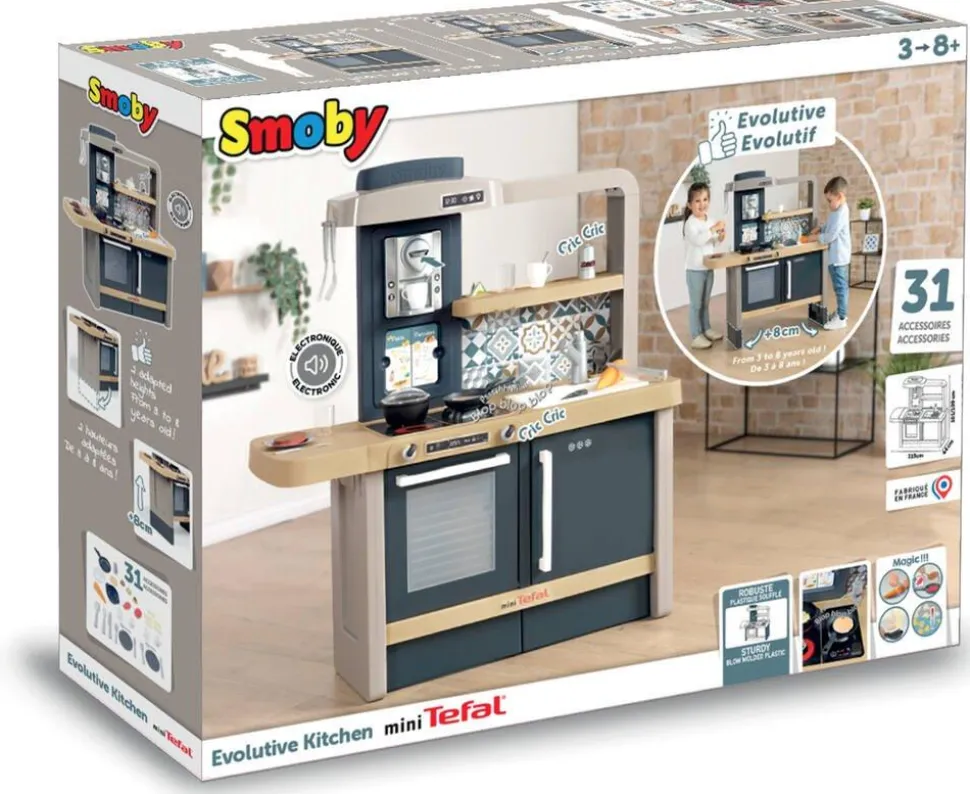 Cuisine Évolutive Tefal Smoby