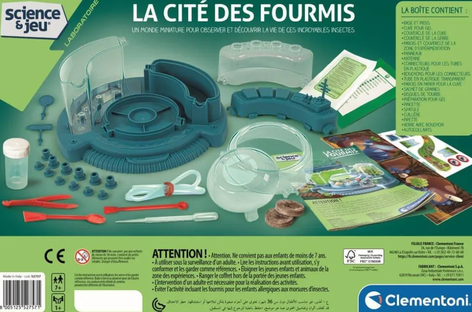 Découverte Du Monde Des Fourmis - Science Et Jeu Clementoni