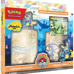 Deck championnat du monde 2024 carte à collectionner Pokémon