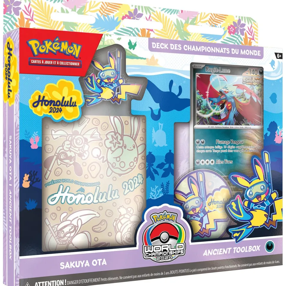 Deck championnat du monde 2024 carte à collectionner Pokémon