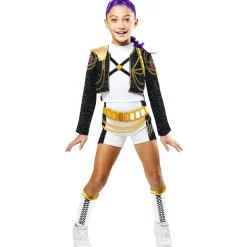 Déguisement Deluxe Rumi Golden - KPOP Demon Hunters - Taille M 9-10 ans