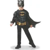 Déguisement luxe Batman noir, taille L 7-8 ans