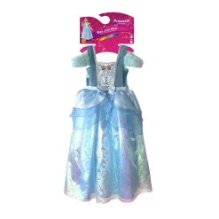 Déguisement Luxe Princesse Bleue taille 8-10 ans