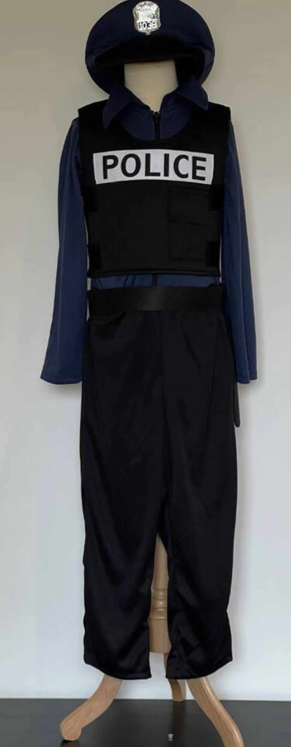 Déguisement Policier - Taille 3-4 Ans