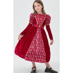 Déguisement robe en velours 5-7 ans