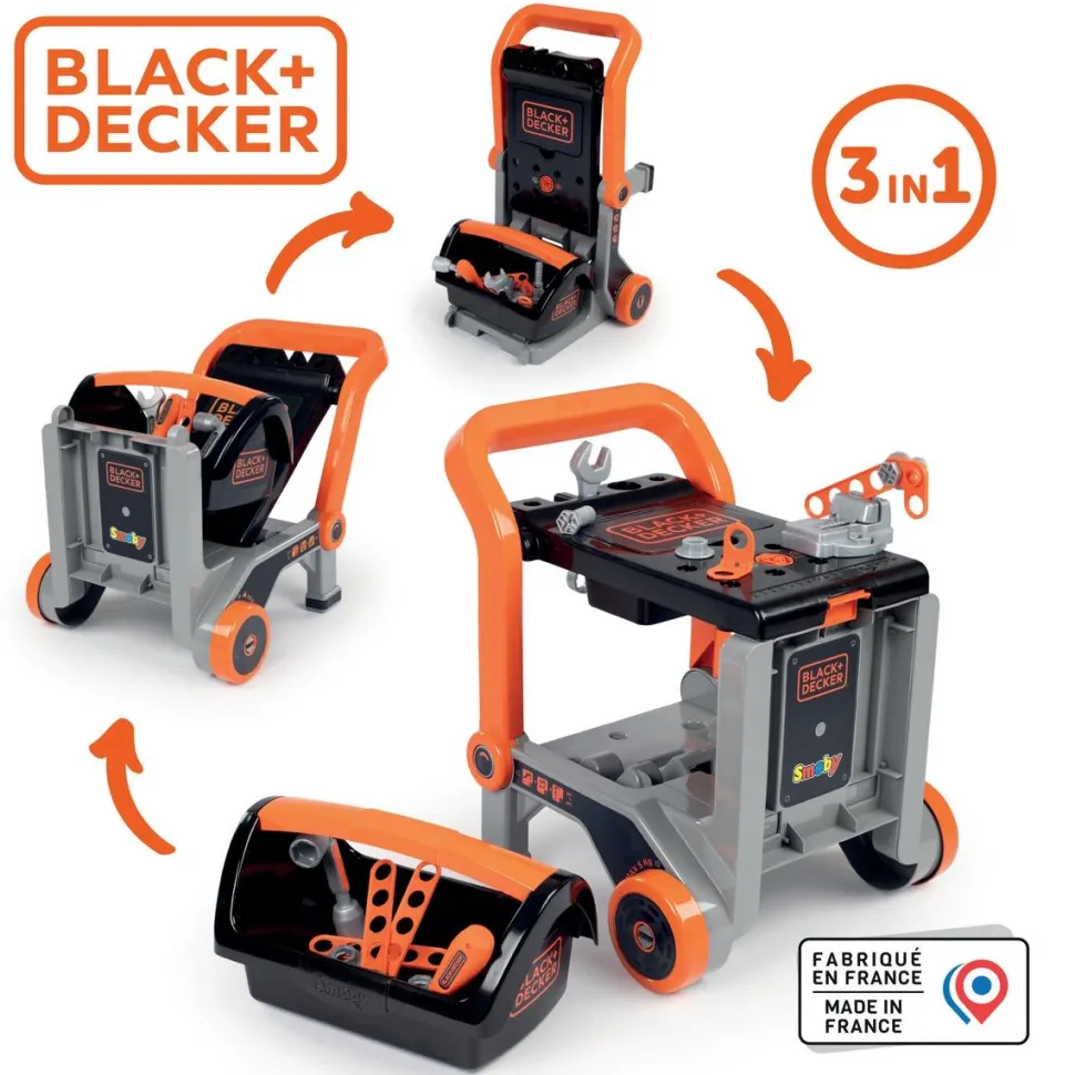 Diable 3 en 1 Black & Decker