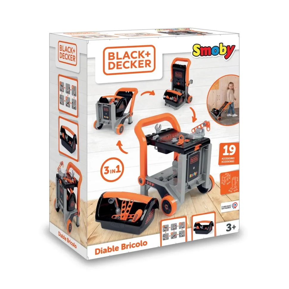 Diable 3 en 1 Black & Decker