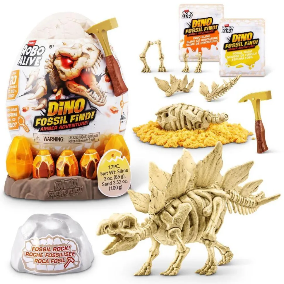 Dino Fossil Find! Robo alive