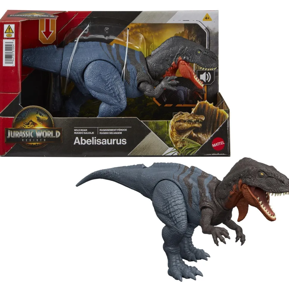 Dinosaure Abelisaurus sonore - saga Jurassic World renaissance