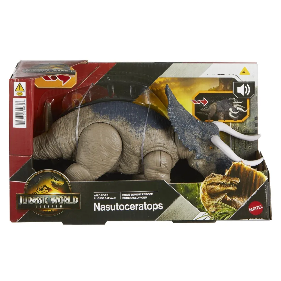 Dinosaure Nasutocératops sonore - Jurassic World