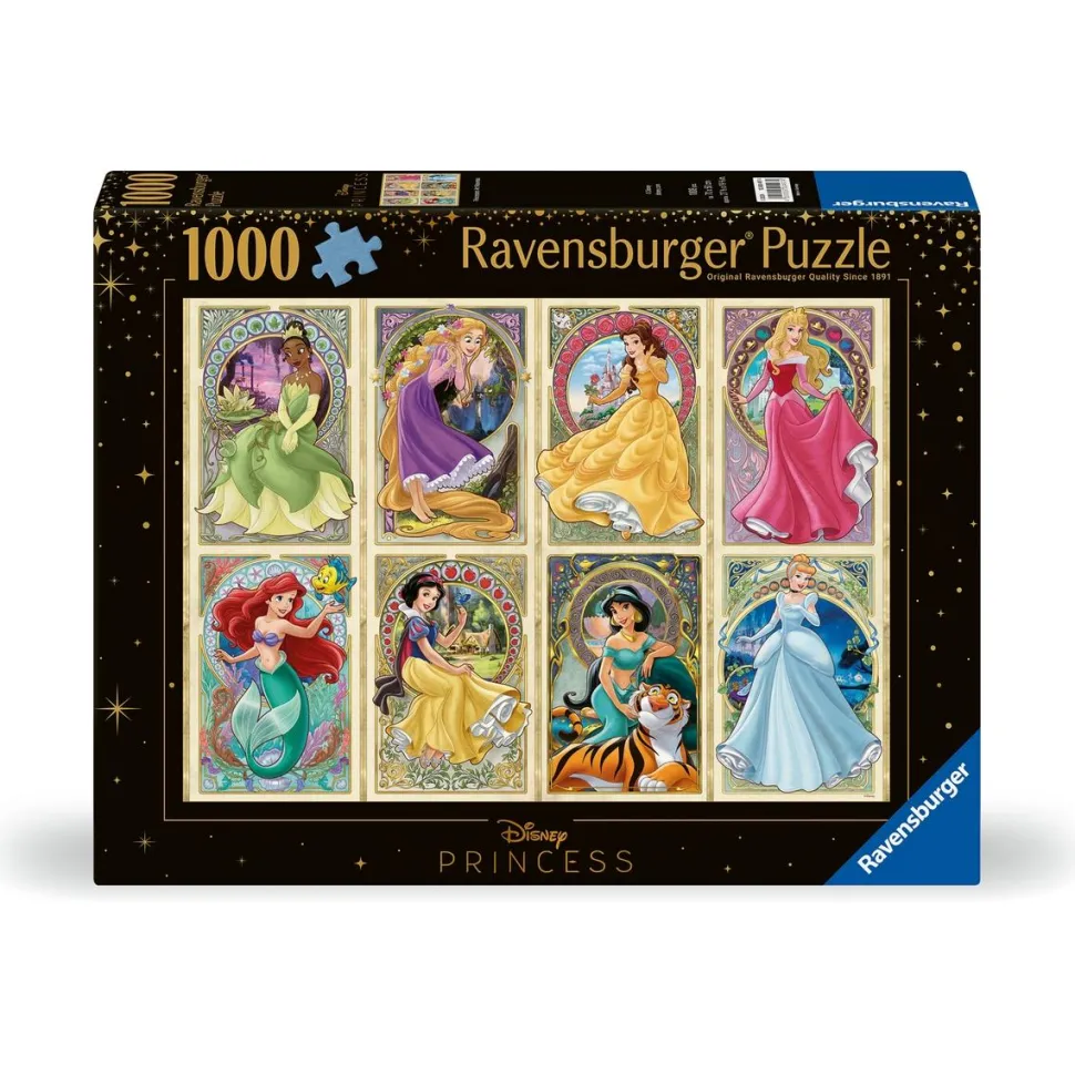 Disney Princesses Art - Puzzle 1000 Pièces