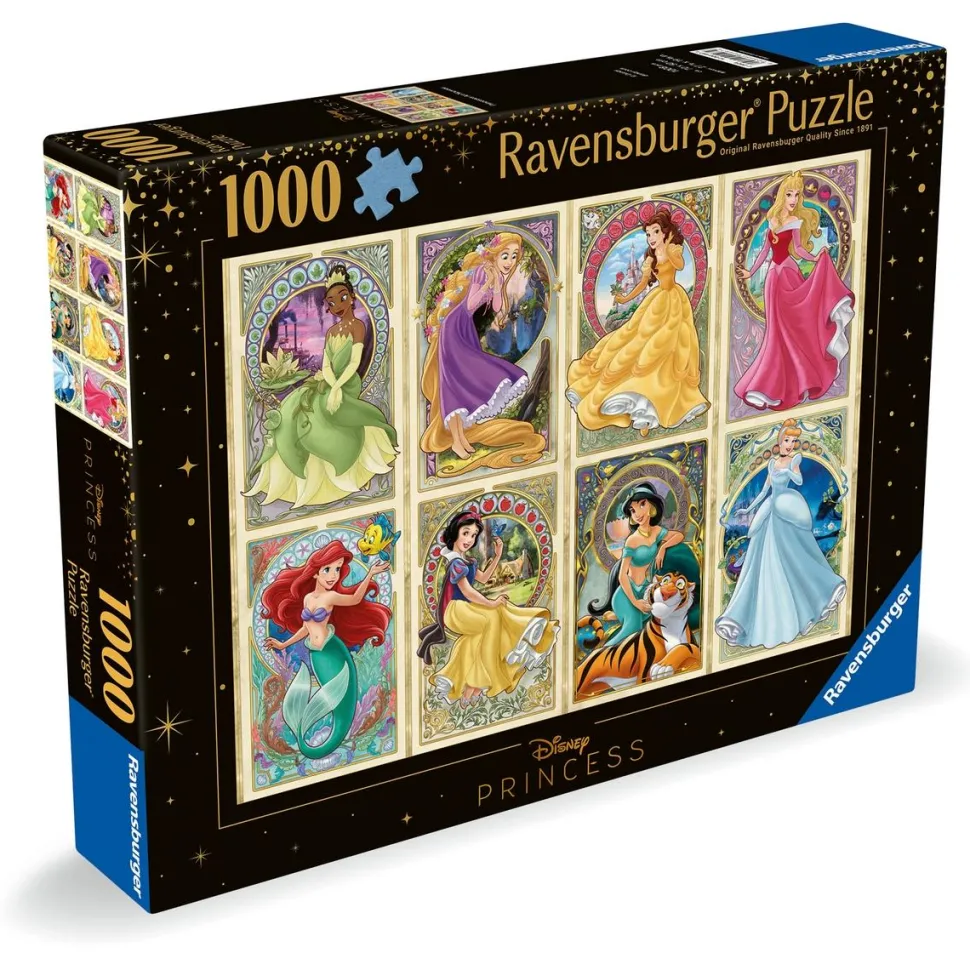 Disney Princesses Art - Puzzle 1000 Pièces