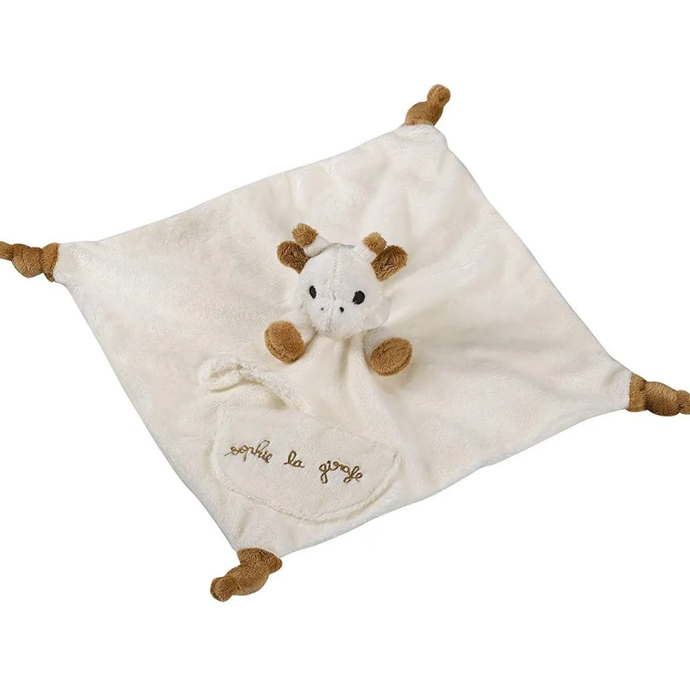 Doudou sophie la girafe avec attache sucette