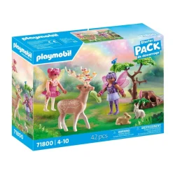 Duo de fées avec animaux de la forêt Starter Pack PLAYMOBIL 71800
