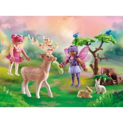 Duo de fées avec animaux de la forêt Starter Pack PLAYMOBIL 71800