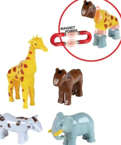 Early Steps - Puzzle Magnétique Animaux Drôles Grand Format