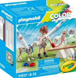 Educatrice avec chiens - Playmobil Color 71517