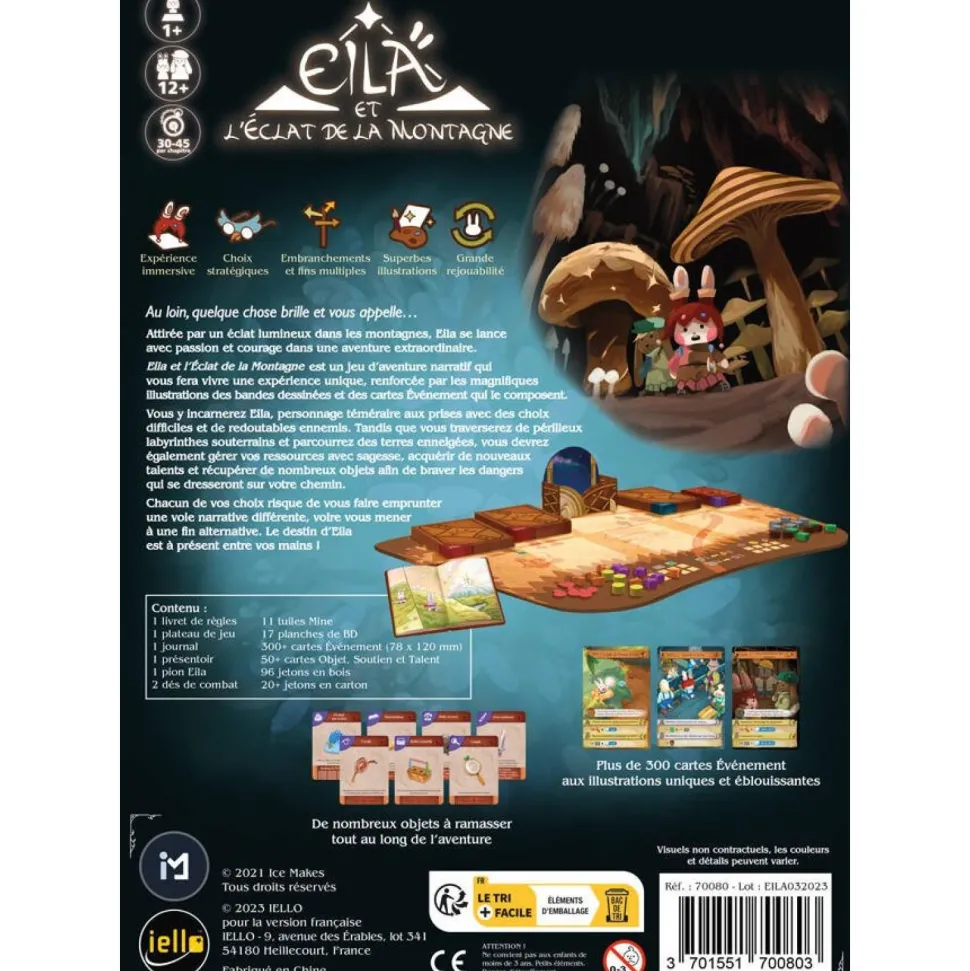Eila et l'éclat de la montagne